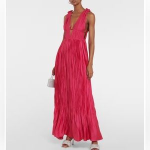 SIMKHAI Ostara Plisse gown